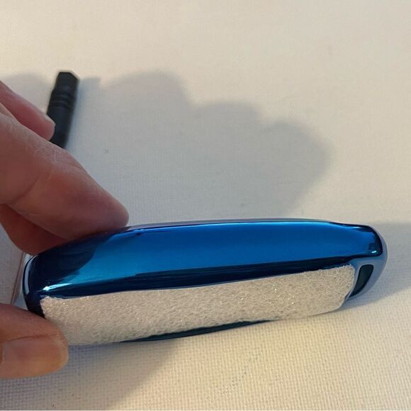 Ford Key Fob Keychain in Blue Leather and Fob Case Cover in Blue NWT - Picture 6 of 7